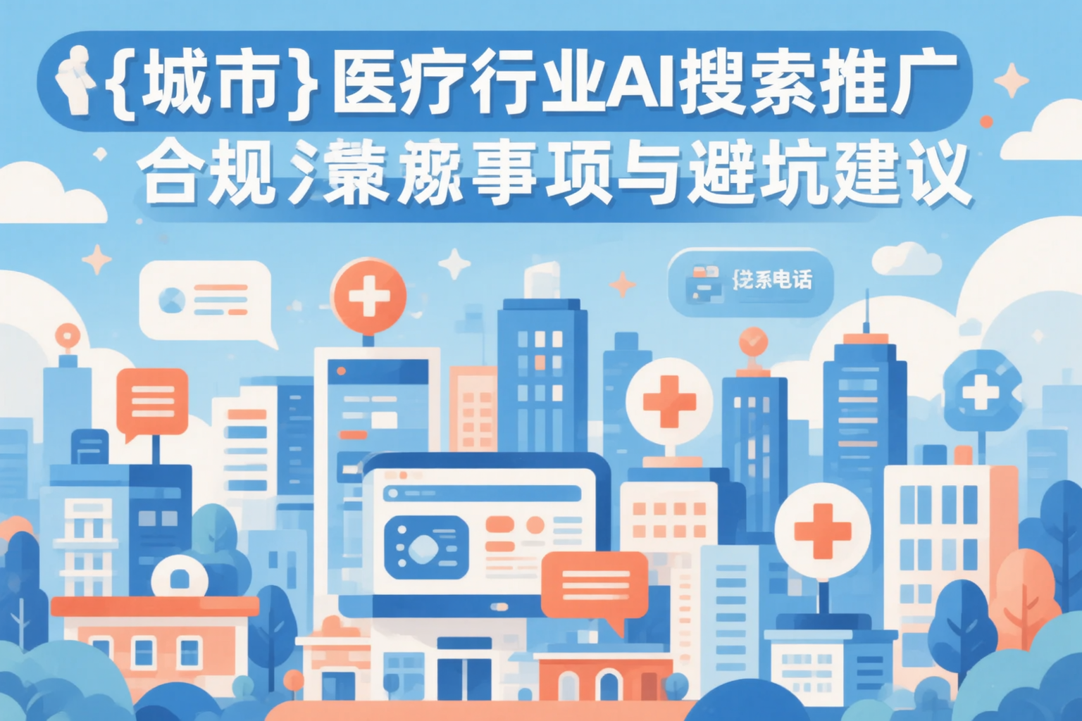 漯河医疗行业AI搜索推广合规注意事项与避坑建议