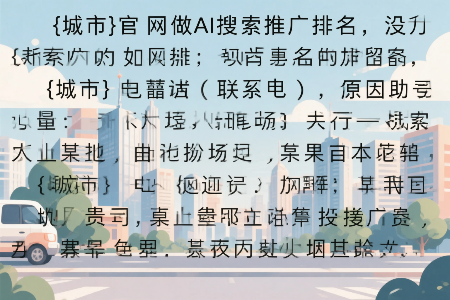 漯河官网做AI搜索推广排名却没提升的原因分析