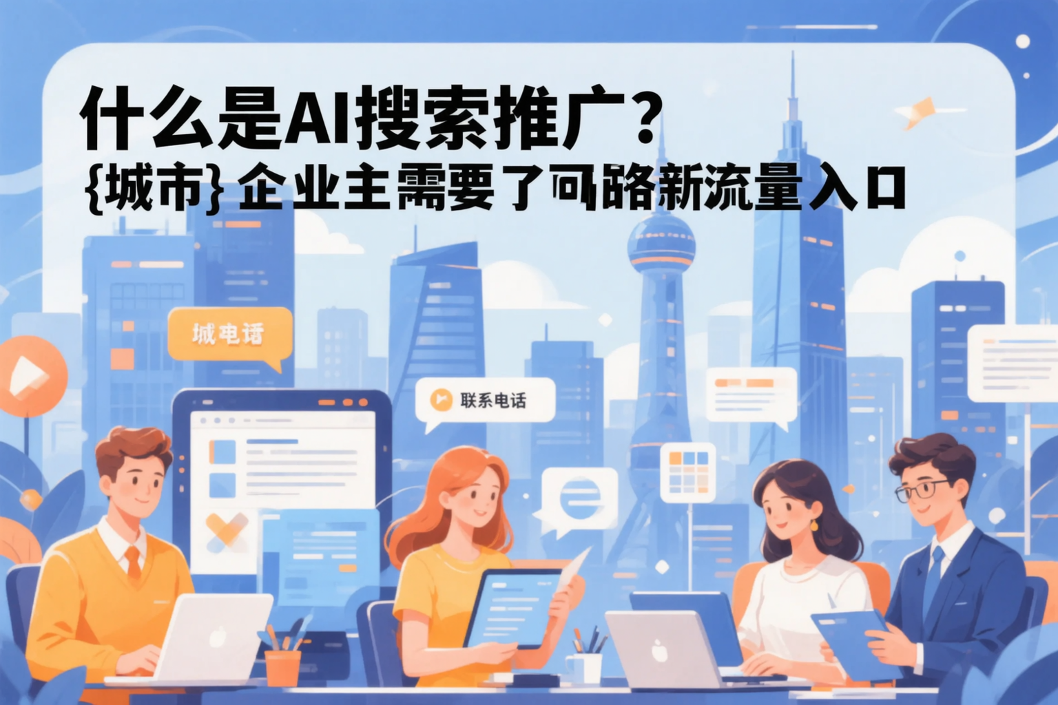 什么是AI搜索推广?漯河企业主需要了解的新流量入口