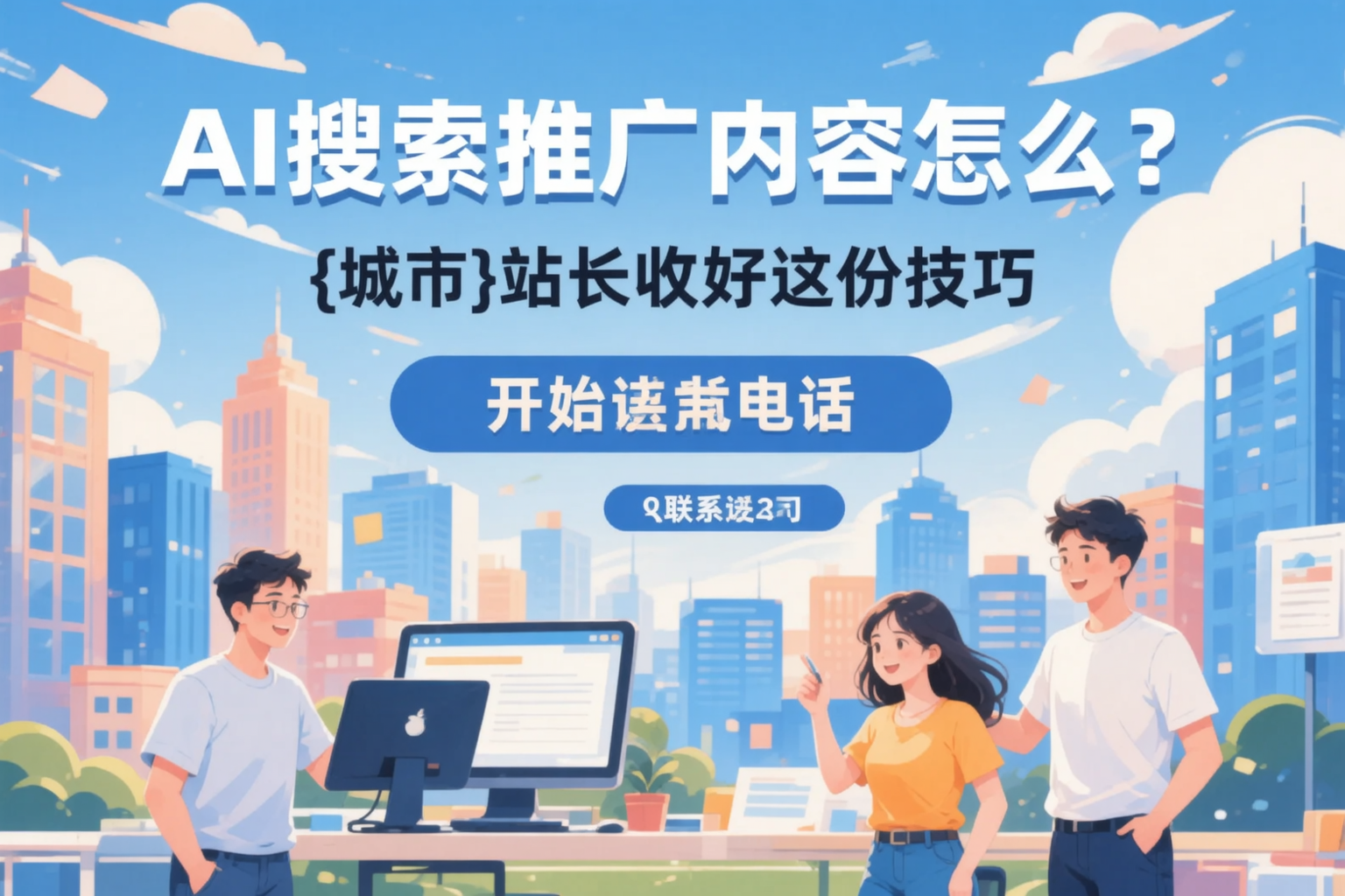 AI搜索推广内容怎么写?漯河站长收好这份技巧