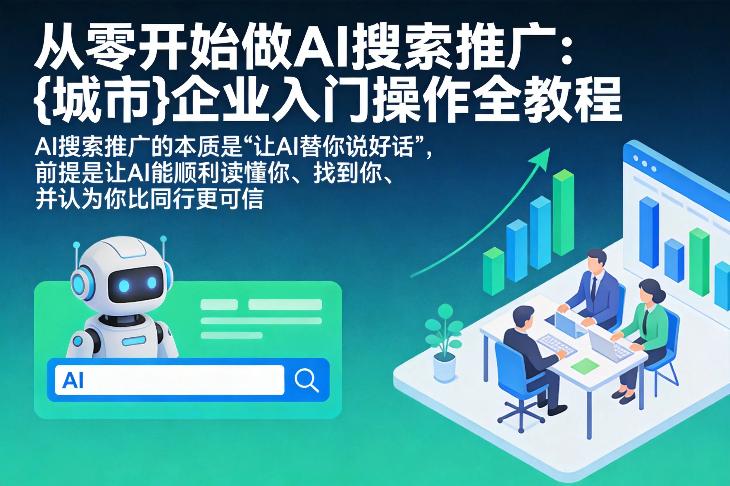 从零开始做AI搜索推广：漯河企业入门操作全教程