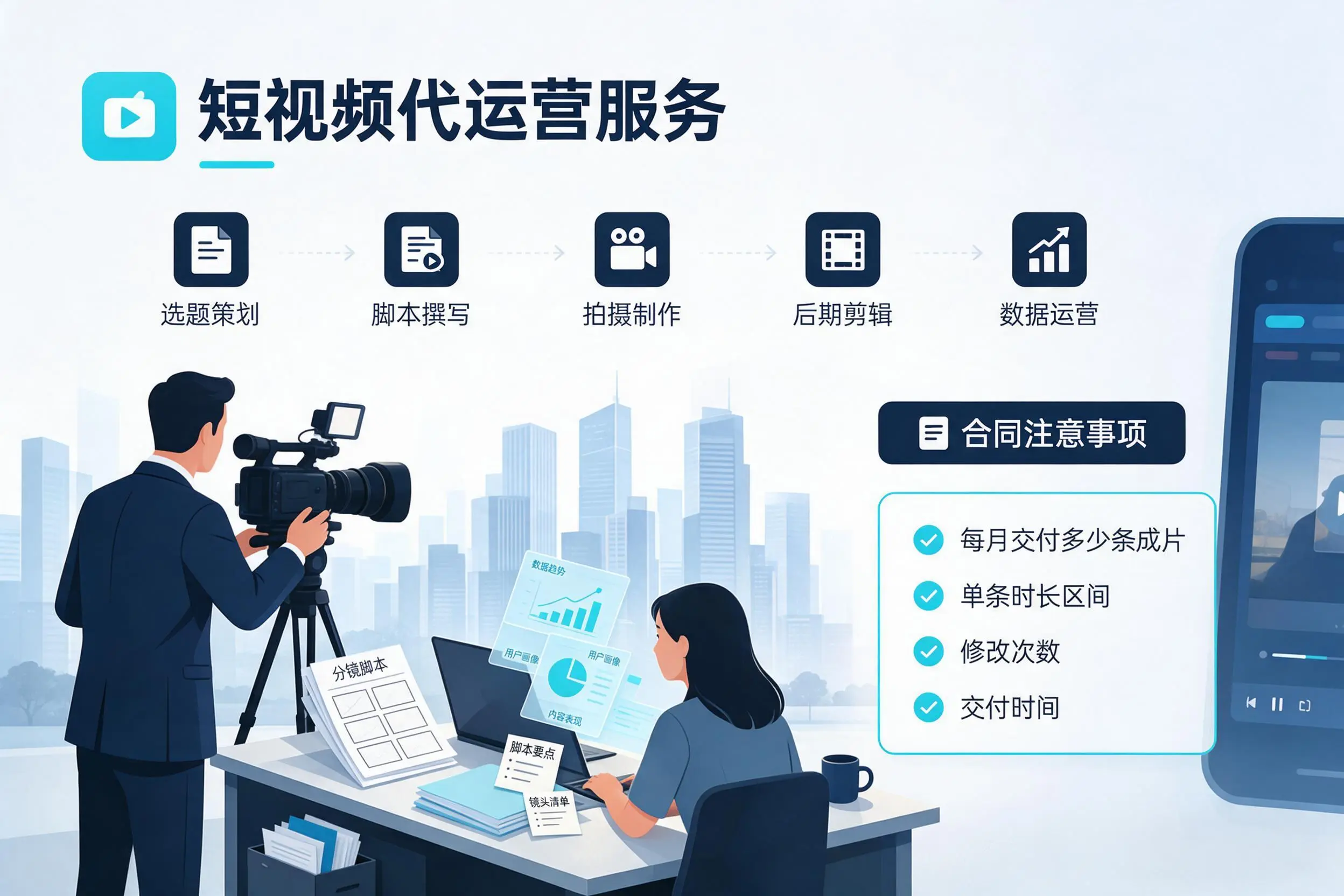 短视频代运营包含哪些服务？漯河企业常见问题科普
