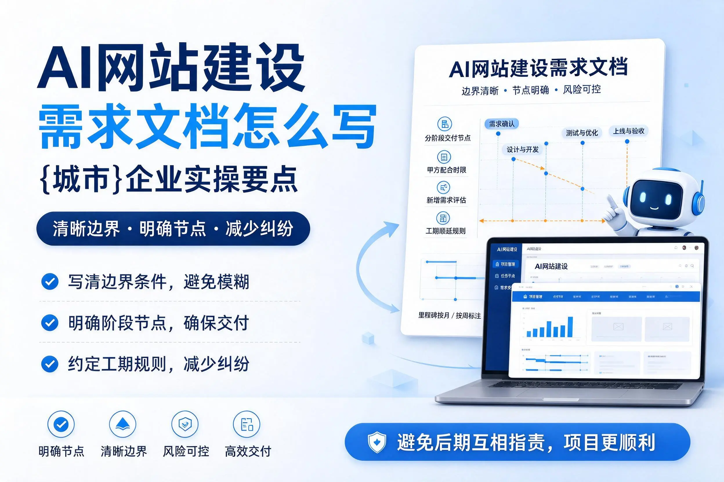 AI网站建设需求文档怎么写,漯河企业实操要点